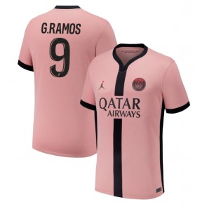 Paris Saint-Germain Goncalo Ramos #9 Tredjetröja 2024-25 Kortärmad